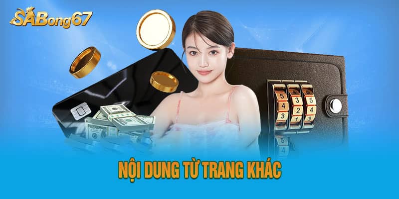 Nội dung từ trang khác Nội dung từ trang khác