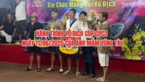 HÀNH TRÌNH VÔ ĐỊCH CÚP CPC3 NGÀY 11/06/2025